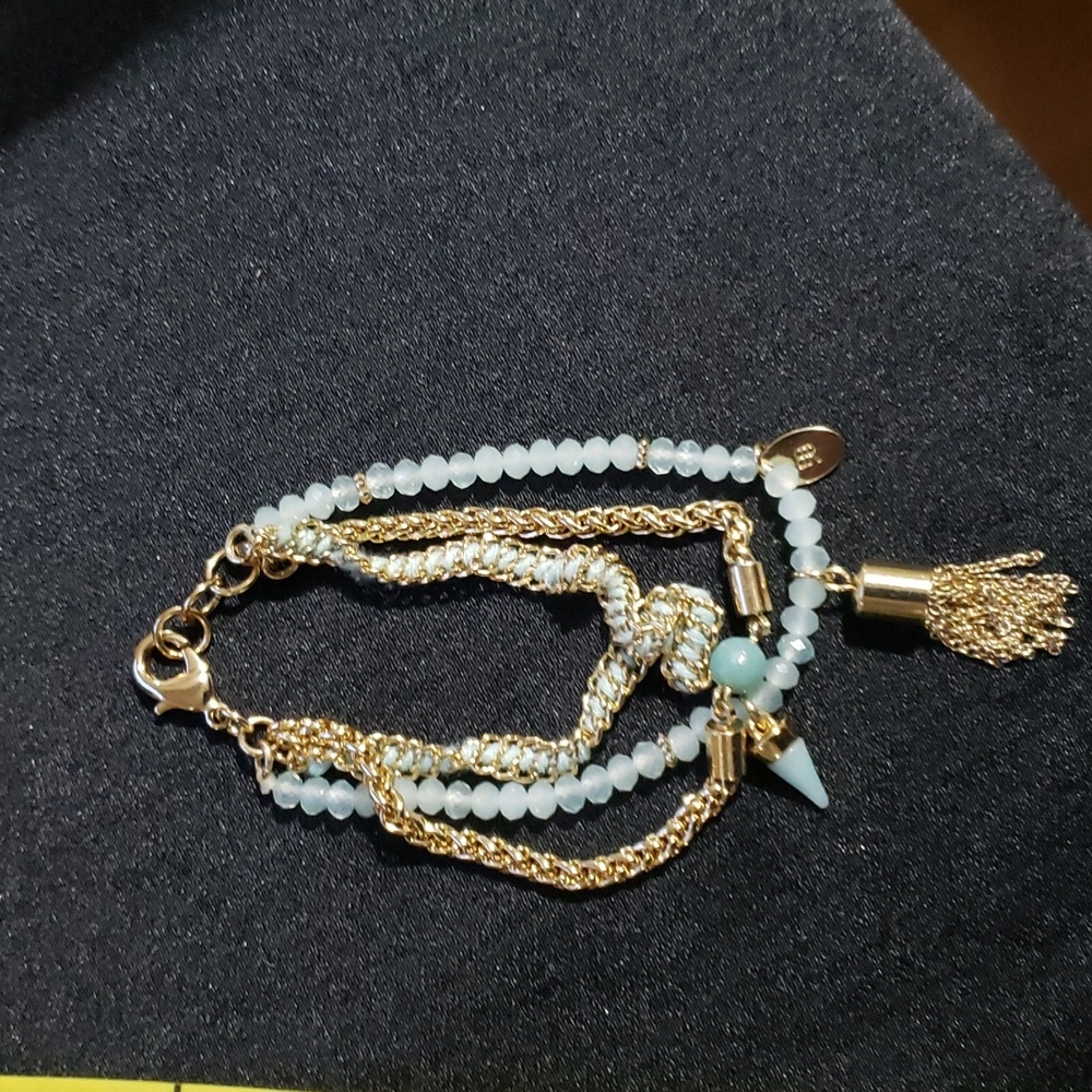 *Banana Republic Gold Tone Multi Bracelet.